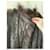 Rizal Cappotto reversibile in pelle di coniglio Marrone scuro  - vista 3