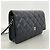 Cartera de hombro con cadena Chanel Matelassé Negro - vista 2