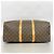 Louis Vuitton Boston Monogram Keepall Bandoulière 50 Marrone - vista 3