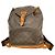 Zaino Louis Vuitton Monogram Montsouris GM Marrone