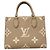 Louis Vuitton Monogram Empreinte Bicolor OnTheGo PM Handtasche Grau Roh - Ansicht 12