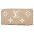 Louis Vuitton Monogram Empreinte Bicolor Zippy Wallet Grau Roh