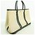 Hermès Saco Tote Hermes Garden TPM Preto Bege - vista 2