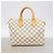Borsa Louis Vuitton Damier Azur Speedy 25 Bianco - vista 11