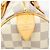 Borsa Louis Vuitton Damier Azur Speedy 25 Bianco - vista 5