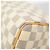 Borsa Louis Vuitton Damier Azur Speedy 25 Bianco - vista 6