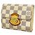 Louis Vuitton Tri-fold Wallet Damier Azur Portefeuille Joy Weiß