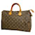 Borsa Louis Vuitton Monogram Speedy 35 Marrone