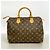 Bolso Louis Vuitton Monogram Speedy 30 Castaño - vista 12