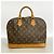 Borsa Louis Vuitton Alma Monogram Marrone - vista 11