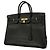 Hermès Hermes Birkin 40 Handbag in Black Ardennes Leather
