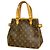 Borsa Louis Vuitton Monogram Batignolles Marrone