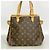 Borsa Louis Vuitton Monogram Batignolles Marrone - vista 11