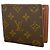 Louis Vuitton Monogram Portefeuille Marco NM Wallet Marron