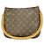 Borsa a tracolla Louis Vuitton Monogram Looping MM Marrone