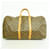 Louis Vuitton Boston Monogram Keepall 55 Marrone - vista 11
