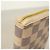 Louis Vuitton Damier Azur Portefeuille Clemence Long Wallet Bianco - vista 5