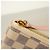 Louis Vuitton Damier Azur Portefeuille Clemence Long Wallet Bianco - vista 7