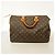 Borsa Louis Vuitton Monogram Speedy 35 Marrone - vista 11