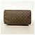 Borsa Louis Vuitton Monogram Speedy 35 Marrone - vista 3