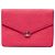 Chanel Pink Paris Cuba Quilted Caviar Thread Around Envelope Clutch Rosa