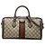 Borsa Gucci Beige Medium GG Supreme Ophidia Top Handle