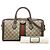Borsa Gucci Beige Medium GG Supreme Ophidia Top Handle - vista 7