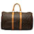 Louis Vuitton Brown Monogram Keepall 45 Marrone