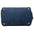 Borsa Tote Prada in Denim Blu Canapa Logo - vista 3