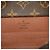 Clutch Slim Sofia Coppola Monogram Marrone Louis Vuitton - vista 5