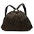 Fendi Rucksack mit Kordzug aus braunem Zucca Canvas