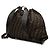 Fendi Rucksack mit Kordzug aus braunem Zucca Canvas - Ansicht 2