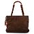 Chanel Brown CC Suede Tortoise Chain Tote Braun