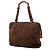 Chanel Brown CC Suede Tortoise Chain Tote Braun - Ansicht 2