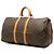 Louis Vuitton Brown Monogram Keepall Bandouliere 55 Braun - Ansicht 2