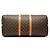 Louis Vuitton Brown Monogram Keepall Bandouliere 55 Braun - Ansicht 3