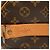 Louis Vuitton Brown Monogram Keepall Bandouliere 55 Braun - Ansicht 5