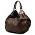 Louis Vuitton Brown Monogram Mahina XL Marrone Bronzo - vista 2