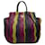 Borsa Satchel Prada Multi Multicolor Nappa Waves Multicolore