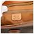 Céline Clutch Celine Brown Macadam Coated Canvas Marrone - vista 5