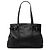 Prada Black Vitello Daino Buckle Tote
