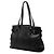 Prada Black Vitello Daino Buckle Tote - view 2