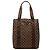 Louis Vuitton Brown Damier Ebene Cabas Beaubourg Marrone