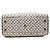 Louis Vuitton Gray Monogram Mini Lin Josephine GM Marrone Grigio - vista 3