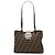 Borsa a tracolla Fendi Brown Zucca Canvas Marrone