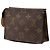 Louis Vuitton Brown Monogram Kulturbeutel 15 Braun - Ansicht 2