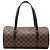 Louis Vuitton Brown Damier Ebene Papillon 30 Marrone