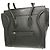 Céline Celine Micro Luggage Tote in pelle di vitello nera Nero - vista 12