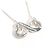 Tiffany & Co Collana Tiffany Double Loving Heart Argento - vista 4