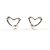 Tiffany & Co Orecchini a clip Tiffany Open Heart Elsa Peretti Argento